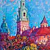 Anastasiia Kurkova, City of Spires, Oil painting - canvas, 100 x 120