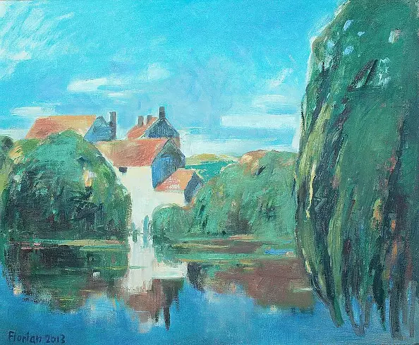 . FLORIAN - Miasto nad jeziorem