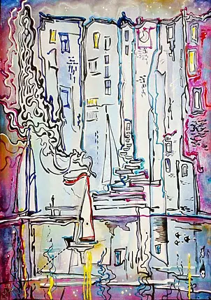 Sonia Pajgert - City by the sea