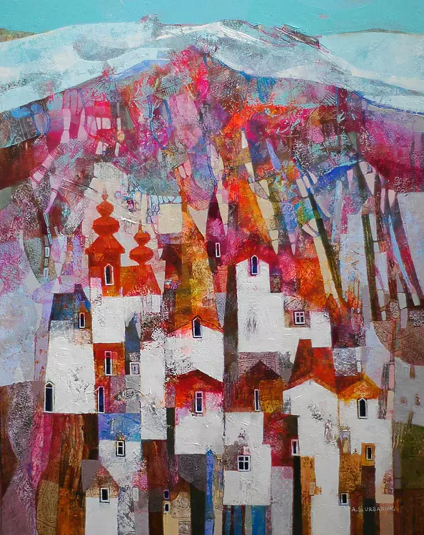 Alicja Słaboń Urbaniak - The city rose in the mountains,