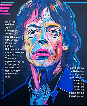 Adrian Wojciechowski - Mick Jagger