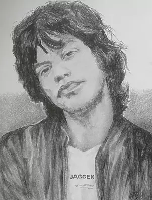Ludmiła Kubica - Mick Jagger