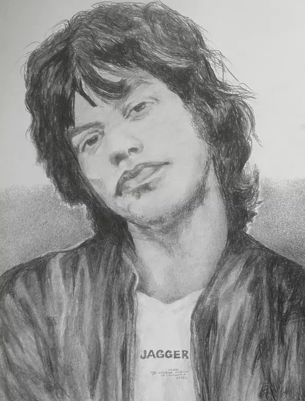 Ludmiła Kubica - Mick Jagger