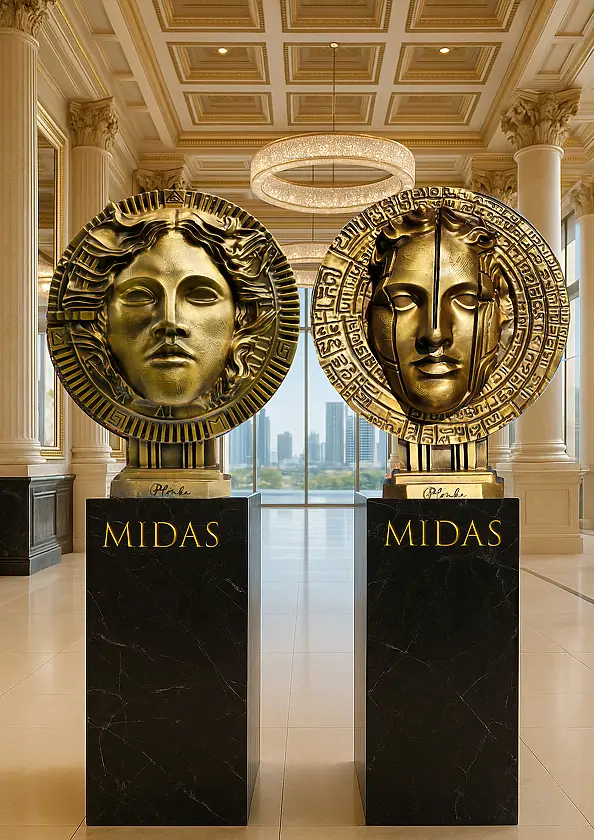 Krzysztof Plonka - scultura di Mida