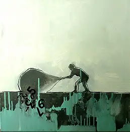 Magdalena Stano, медь, Масляная картина - холст, 50 x 50