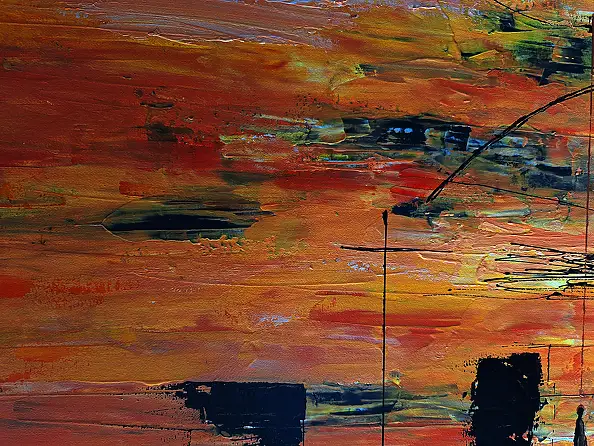 Magda Malinowska, Między Światami, Obraz akrylowy - płótno, 150 x 70