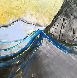 Joanna Pyrskała - Between the mountains.