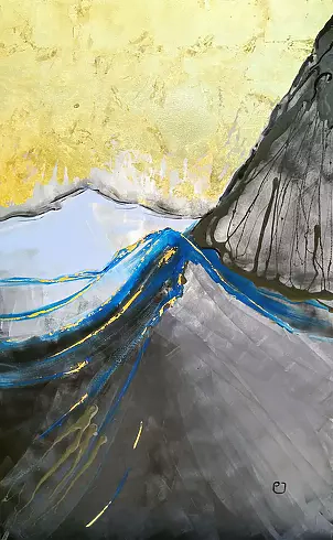 Joanna Pyrskała - Między górami.