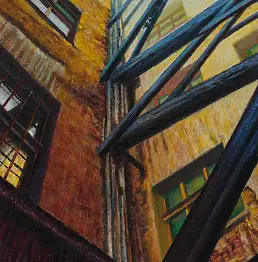 Krzysztof Krzywiński, "Miejsce 18" , Obraz olejny - płótno, 50 x 70