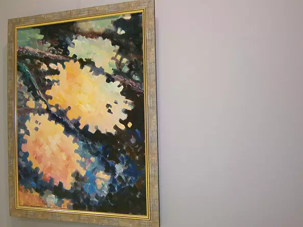 Anna Borcz - Microcosm in van Gogh style