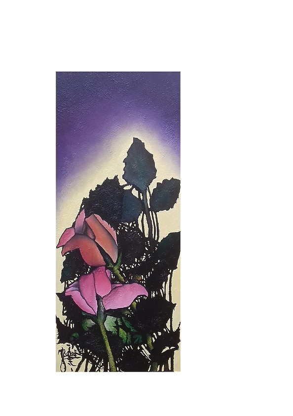 Rafał Jarosz - Róże  Fioletowe  Fiołeczkowe 