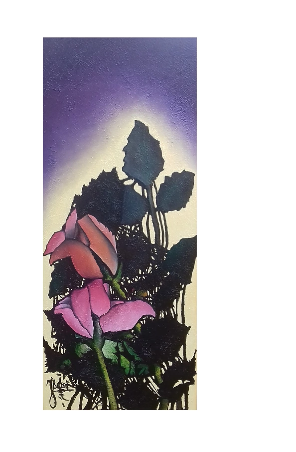 Rafał Jarosz - Róże  Fioletowe  Fiołeczkowe 