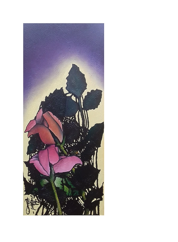 Rafał Jarosz - Róże  Fioletowe  Fiołeczkowe 