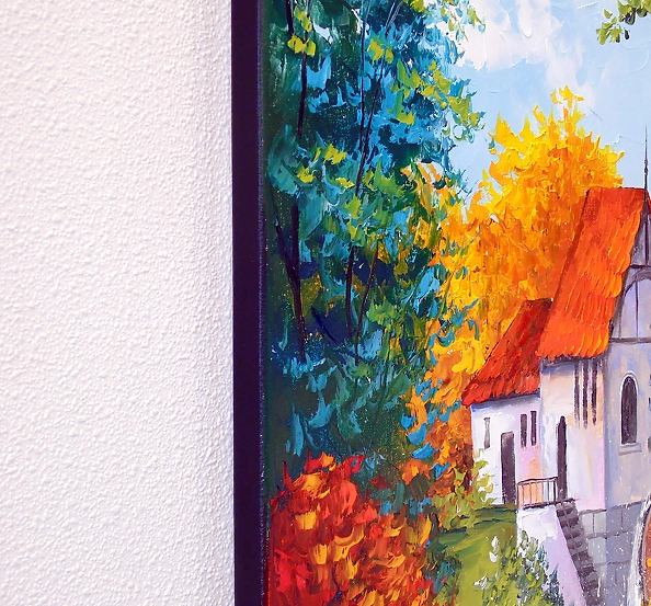 Olha Darchuk - Mill by the river 