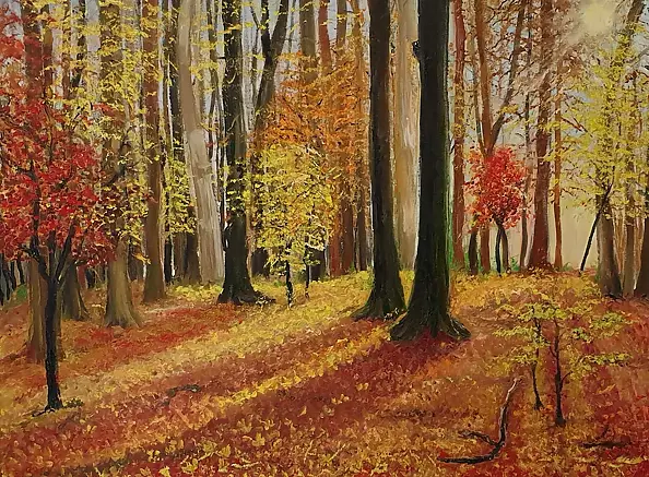 Jadwiga Rudnicka - The amorous colors of fall