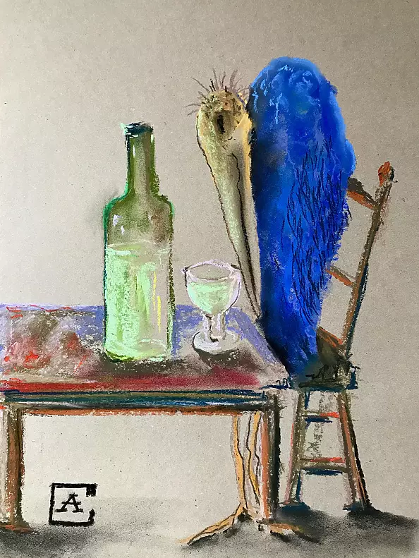 Artur Cieślar - A lover of absinthe