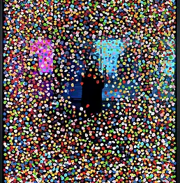 Łukasz Stokowski, Mind Blowing - lustro które zmienia kolory!, Obraz akrylowy, Obraz olejny - inne, 160 x 200