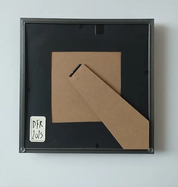 Dariusz Franciszek Różyc, Miniaturka z serii ''Na skraju lasu'', Obraz akrylowy - inne, płótno, 7 x 7