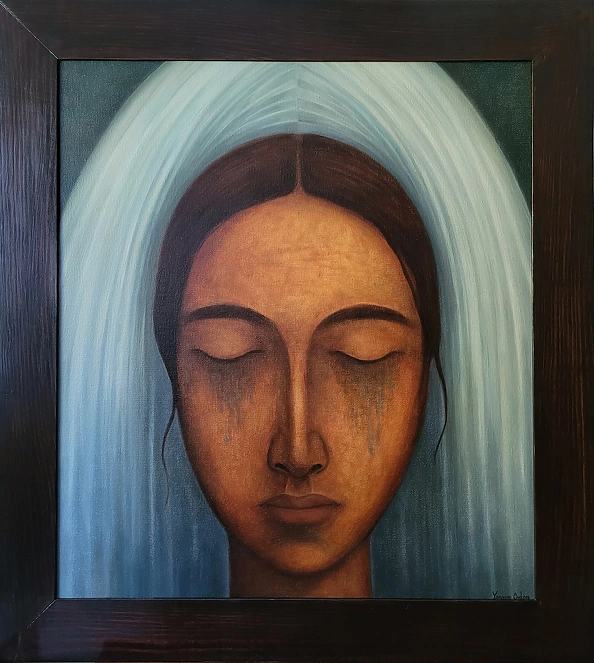 Joanna Ordon - "Miriam płacząca niebieskimi łzami" II