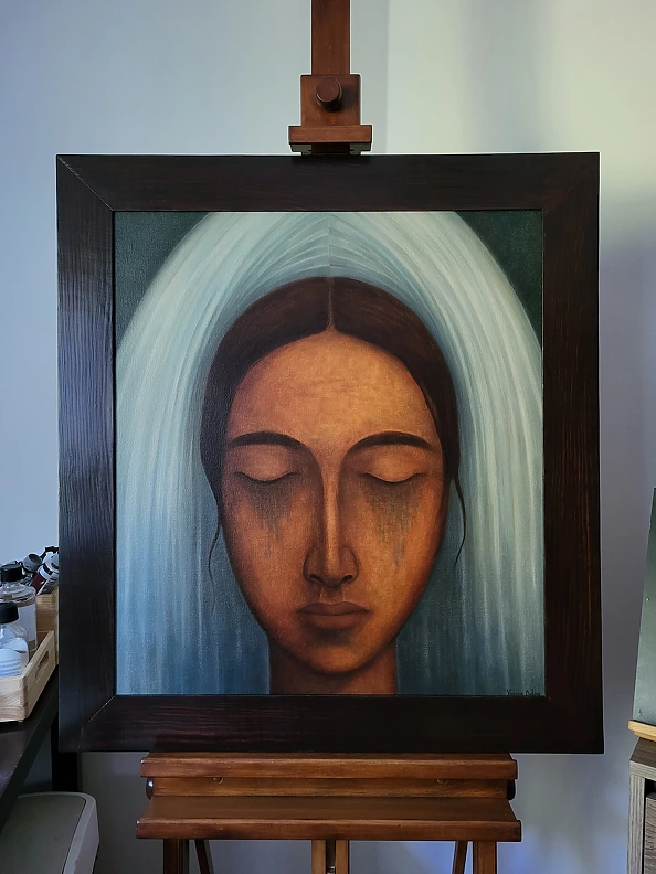 Joanna Ordon - "Miriam płacząca niebieskimi łzami" II