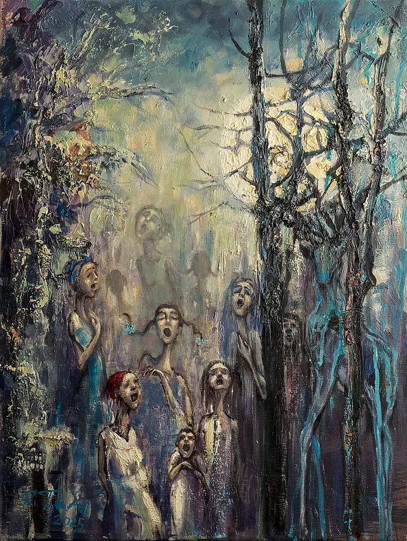 Ryszard Tyszkiewicz - Mystery from the cycle Carried by Mist