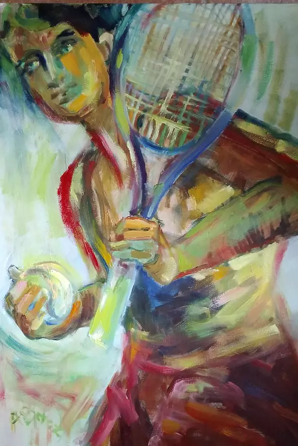 Anna Borcz - Młody Tenisista