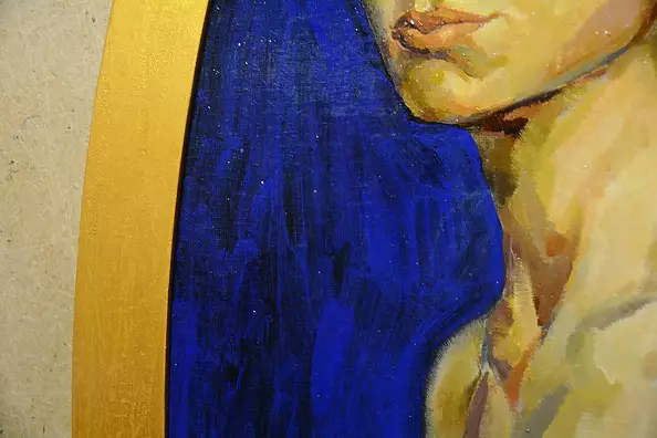 Drozdova Mariia - Youth (girl with naked breast)