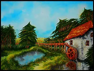 Weronika Stępień - Młyn wodny