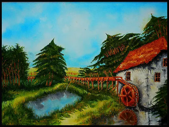 Weronika Stępień - Młyn wodny