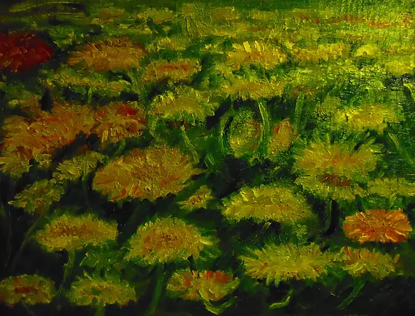 Helga Maria RADOCHOŃSKA - Dandelion meadow