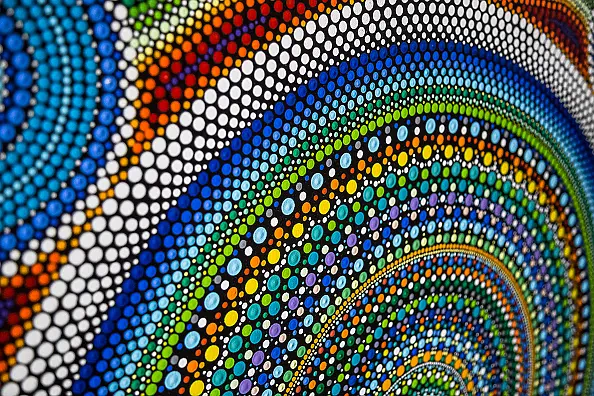 Mariusz Czajkowski - Inspirations aborigènes modernes n° 31