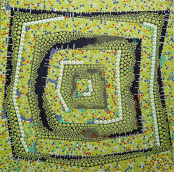 Mariusz Czajkowski - Moderne Inspirationen der Aborigines #72