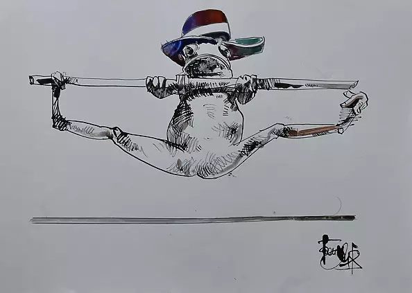 Roman Bonchuk - Modern Ropewalker