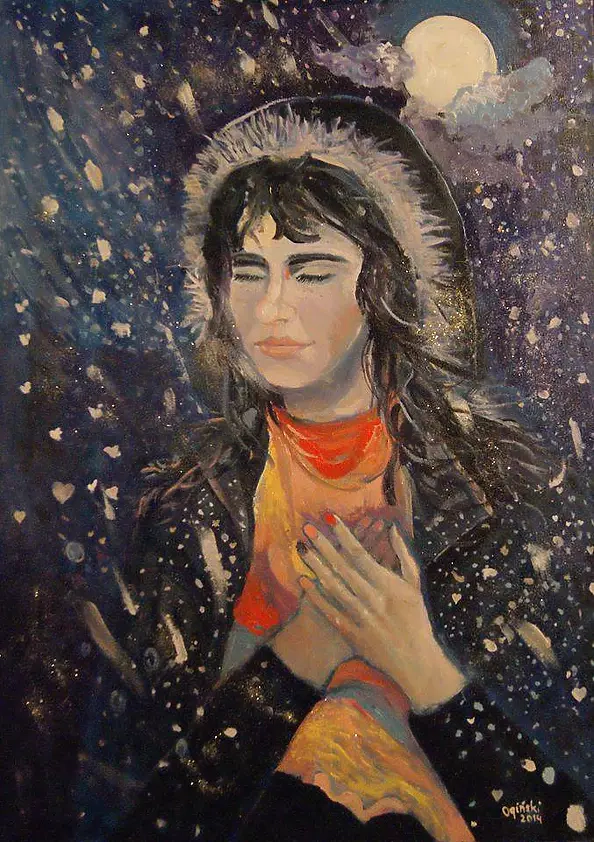 Michał Ogiński - Praying in flakes of snow