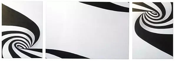 Yuliya Strizhkina - Modular oil painting The Swirl (triptych)