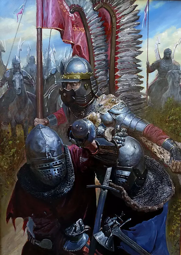 Dariusz Kaleta - My Magical Lechistan-Battle - triptych right part