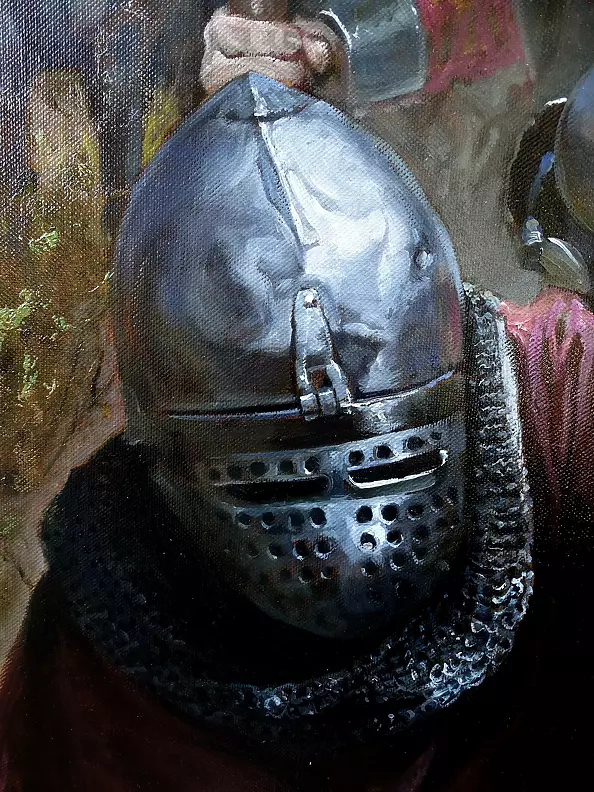 Dariusz Kaleta - My Magical Lechistan-Battle - triptych right part