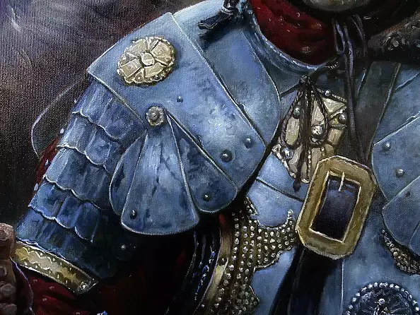 Dariusz Kaleta - My Magic Lechistan - Battle - Central triptych part