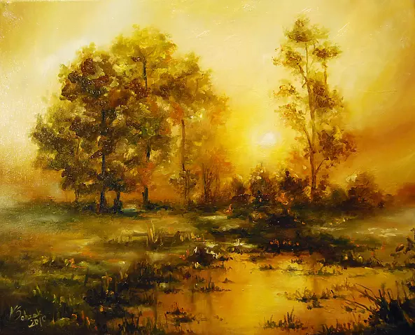 Natasza Sobczak - Wetlands at dawn