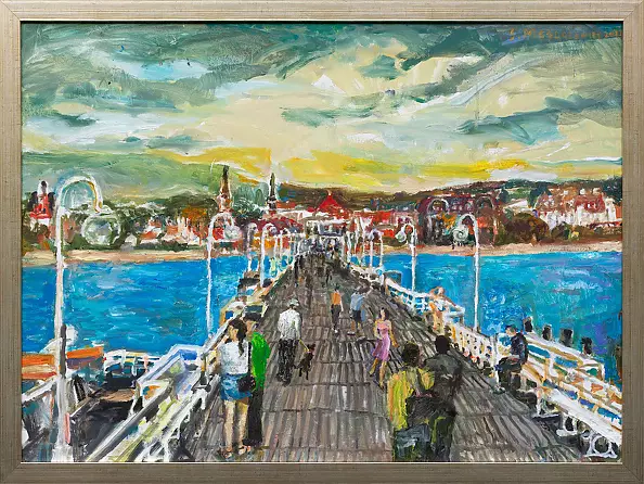 Stanisław Młodożeniec - The Sopot molo