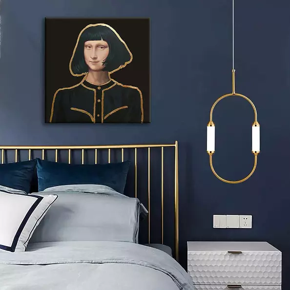 Nataliya Bagatskaya - Mona Lisa. Passport photo ...