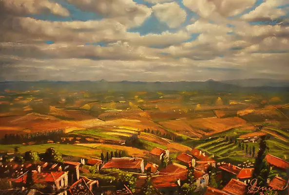 Andrzej Siewierski - Monatalcino -Toskania