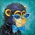 Olha Darchuk - Monkey gentleman