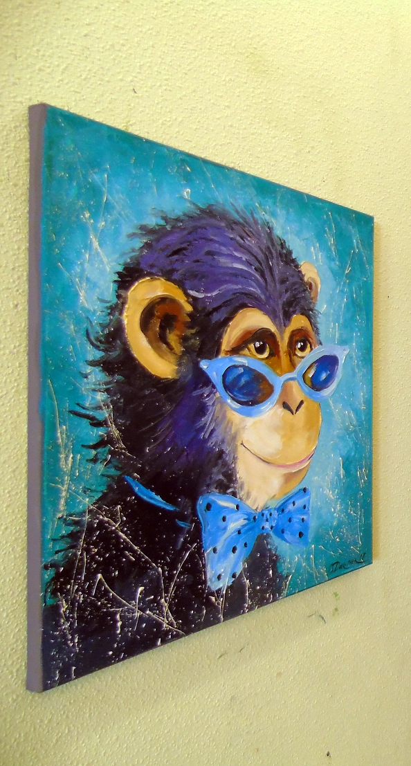 Olha Darchuk - Monkey gentleman