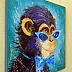 Olha Darchuk - Monkey gentleman