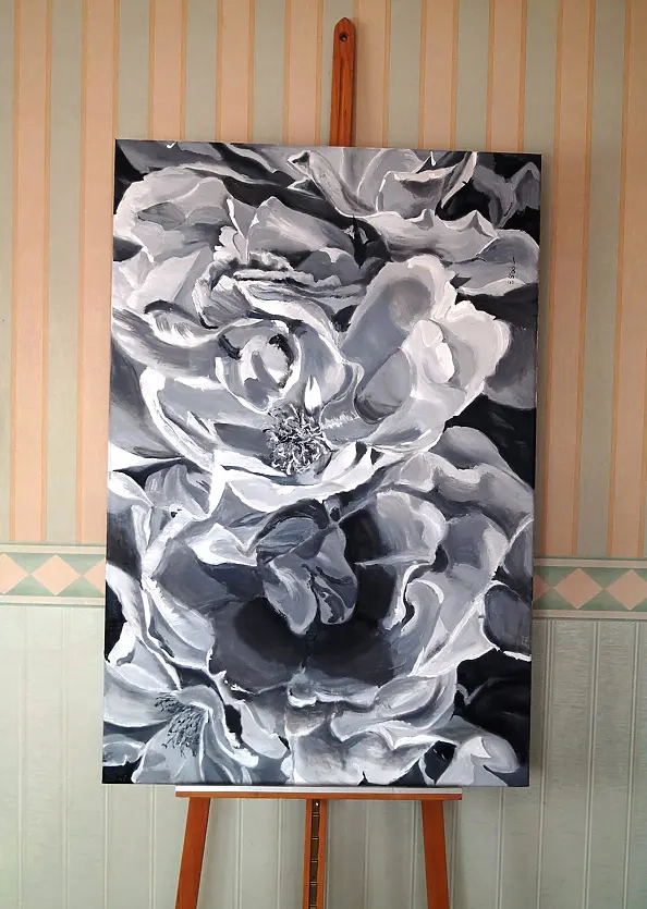 Ewa Słodzińska - Monochromatic roses