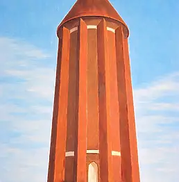 Maryam Gomizi, Monolit Qabus – Mary G, Obraz olejny - płótno, 50 x 70