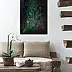 Iwona Jabłońska, Monstera of the future, Watercolors, Impasto, Other, Glaze, Acrylic painting, Oil painting, Mixed media, Tempera - canvas, 50 x 70