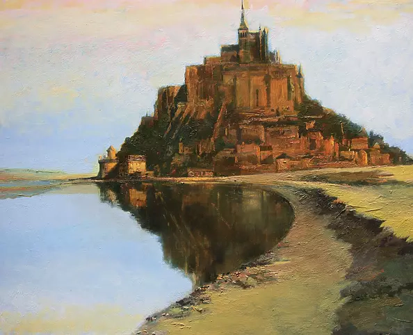 Jerzy Martynów - Mont Saint Michel - Normandy
