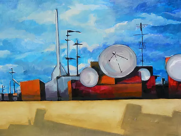 Anna Koca - "Moods", part of the triptych "Urban peripheries"